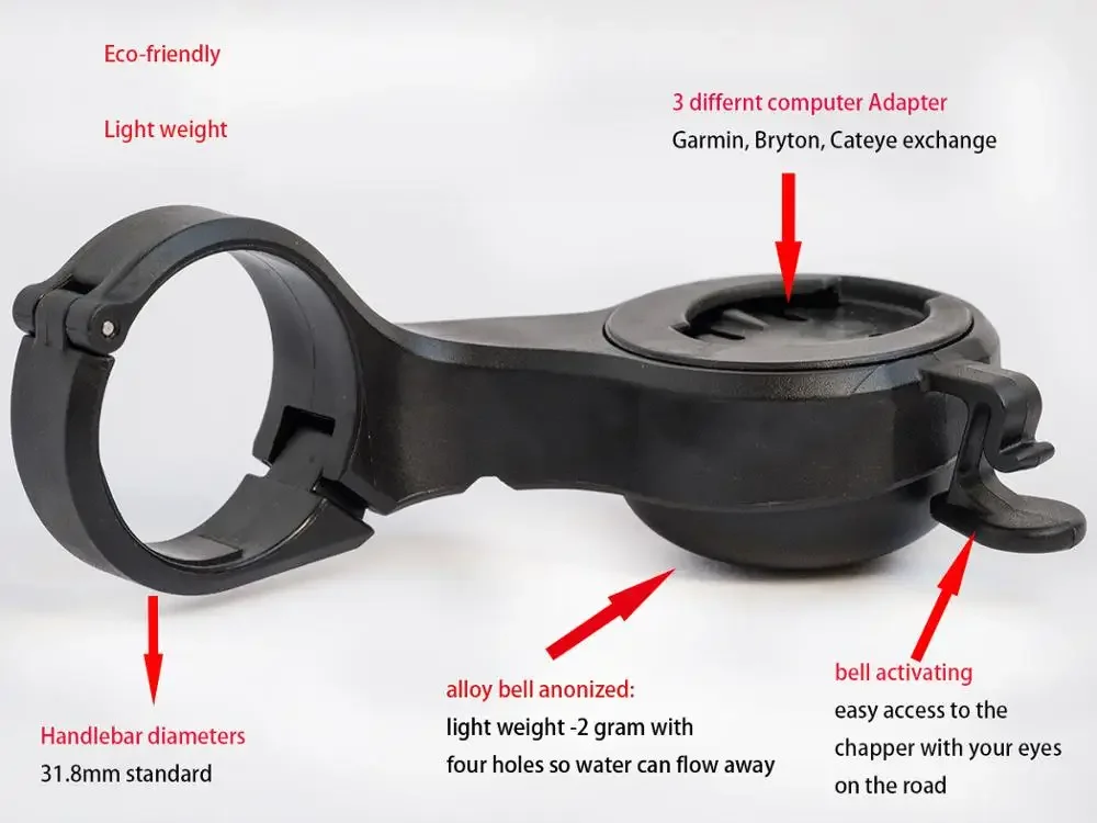Uchwyt rowerowy na komputer z  – Cycling Gear Mount recenzja i cena